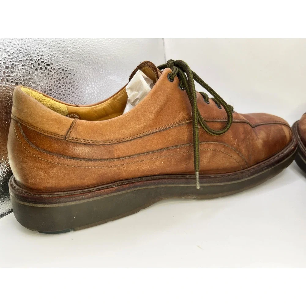 Mephisto Abel Welt Leather Oxfords‎ Shoes Mens Size 9 Brown Air Relax Goodyear